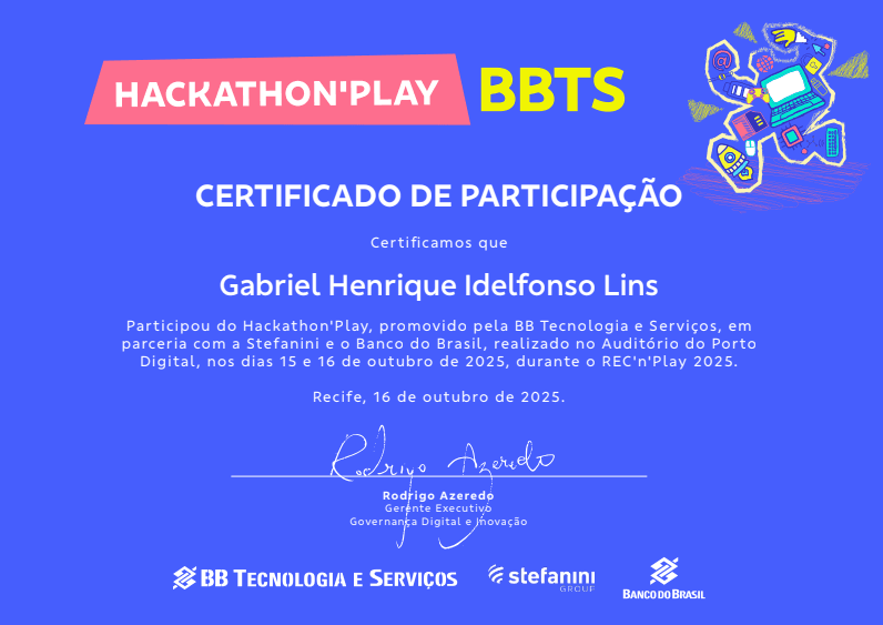 Hackaton'Play BBTS